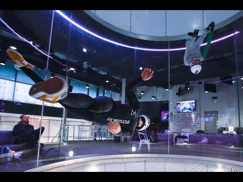 Indoor Skydiving burn session