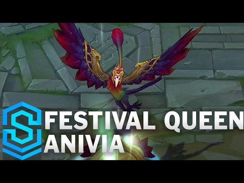 Festival Queen Anivia Skin Spotlight - Pre-Release - League of Legends