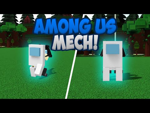 No Scale Tool AMONG US MECH SUIT!! - Build A Boat For Treasure!