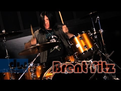 Brent Fitz - DW Collector's Series Maple/Mahogany Drums