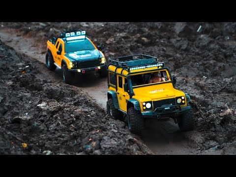 Traxxas Trx4 Ford Raptor F150 Defender Land Rover Trail | Xe Mô Hình RC