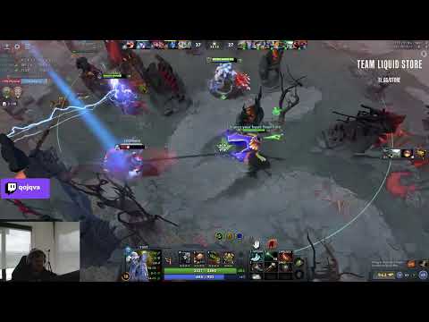 "WOW, THAT'S CRAZY!" - Qojqva amazed by Rubick's Stolen Hook usage