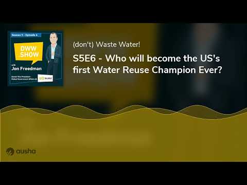 Who will become the US's first Water Reuse Champion Ever?