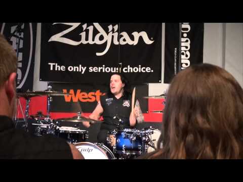 ANGEL BARTOLOTTA: Drum Clinic Pt 1: Dope "5 Song Medley" (2014)