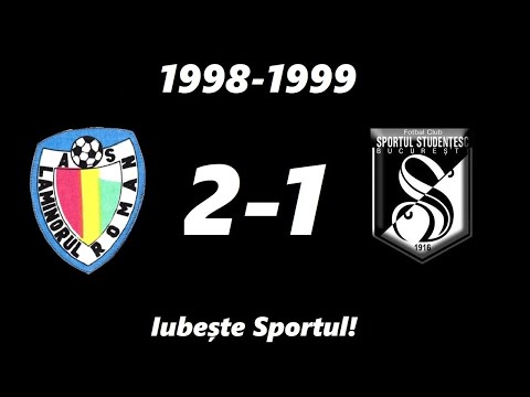 1998-1999 Laminorul Roman - SPORTUL STUDENȚESC  2-1 (Divizia B)