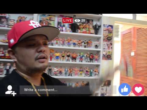 A tour of Krazykyle's Vintage museum while performing KONTING SALITA