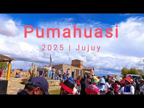 "Martes de Challa" en Pumahuasi, Jujuy. Carnaval 2025. "Romance", "Grupo Potencia" y "Kstygo" ❤️🎶