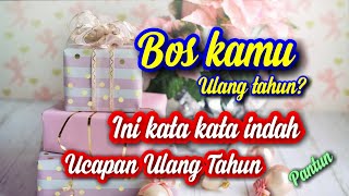 Download lagu Lucu Ucapan Ulang Tahun Untuk Bos di Kantor mp3