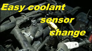2015 dodge journey 2.4 coolant temperature sensor change