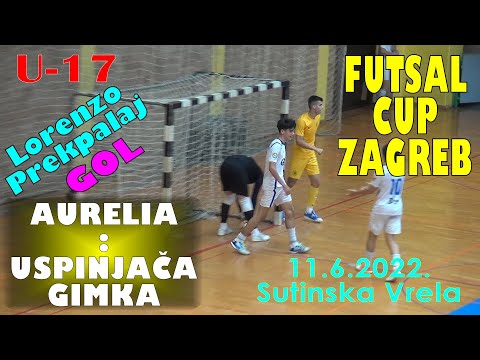 AURELIA vs USPINJAČA GIMKA [Kadeti - U17] - Lorenzo Prekpalaj GOL!