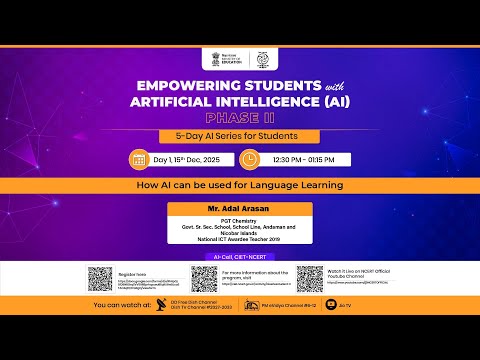 Day 1 : Topic: How AI Can Be Used for Language Learning