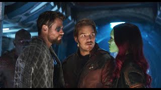 Avengers Infinity War Spaceship Thor Saving and Talking in Hindi