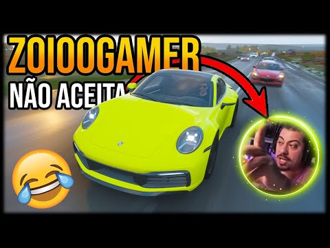 Forza Horizon 4 online - CORRIDA de 63KM ZOIOOGAMER não AGUENTA