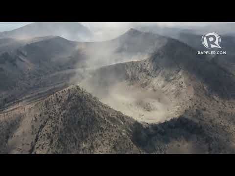 Taal Volcano aerial survey on January 21 Taal Volcano aerial survey on January 21