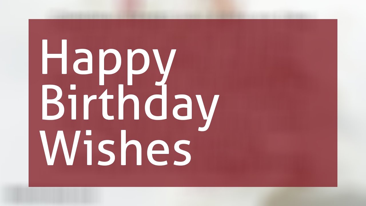 Happy Birthday Wishes To Your Boss