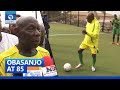 Obasanjo At 85 Former President Participates In Novelty Match