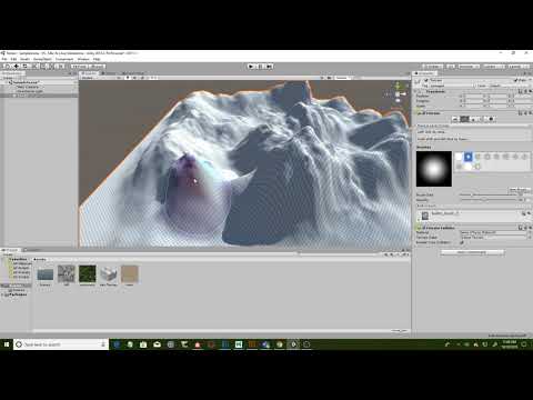Unity Terrain Creation in 2019
