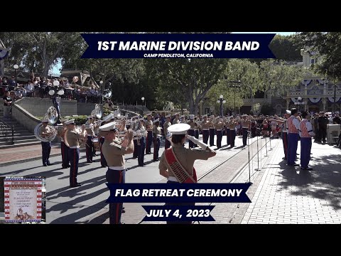 1st Marine Division Band - Disneyland - July 4th, 2023