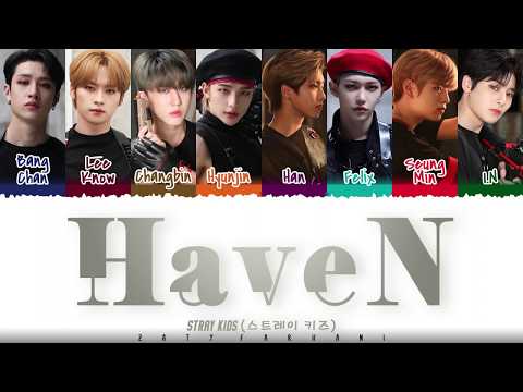 STRAY KIDS - 'HAVEN' Lyrics [Color Coded_Han_Rom_Eng]