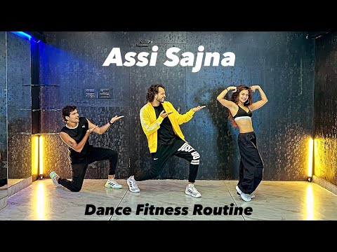 Assi Sajna | Jasleen Royal  | Dance Fitness Routine #akshayjainchoreography #ajdancefit #assisajna