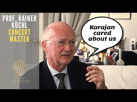 Karajan cared about us - Prof. Rainer Küchl (2020 | English subtitles)