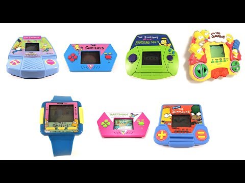 Every Simpsons Game on LCD Handhelds - A Brief History