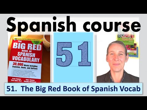 THE BIG RED BOOK OF SPANISH VOCABULARY