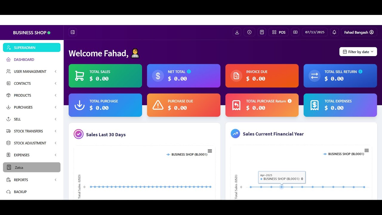 Zacta Integration Module in Ultimate POS Premium ERP, Stock Management & Invoicing application