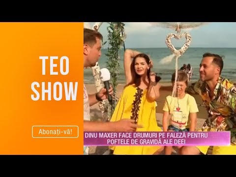 Teo Show (10.07.2019) - Deea Maxer, o graviduta activa! Canta si danseaza in spectacole la mare!