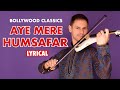 Aye Mere Humsafar Instrumental Violin Cover Ae Mere Humsafar Song