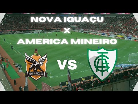 NOVA IGUAÇU  X  AMÉRICA MG