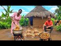 Cooking Traditionally African Village Meal In Our Traditional Home For Him