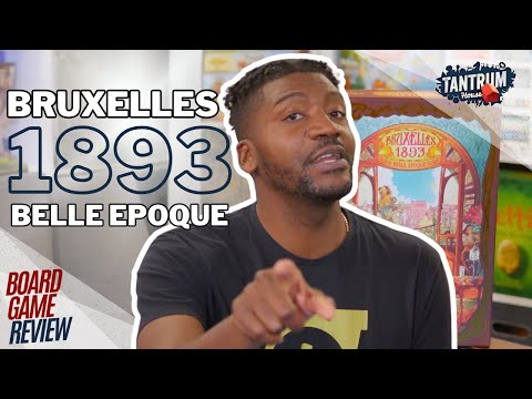 Bruxelles 1893 Belle Époque – Master Art Nouveau Strategy in Board Gaming!