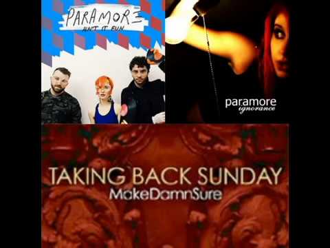 "MakeIgnoranceFun" [Paramore/Taking Back Sunday mashup]