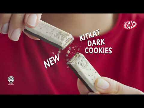 All NEW Limited Edition KITKAT Dark Cookies!