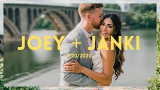 Joey + Janki's Georgetown, DC Intimate Wedding | Highlight Film