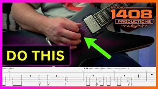 Metallica - The Struggle Within (Full Playthrough With Tabs) | James Hetfield Rhythm Guitar Lesson