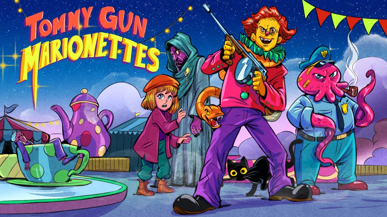 Tommy Gun Marionettes announcement trailer teaser