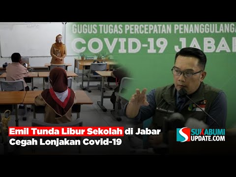 Emil Tunda Libur Sekolah di Jabar, Cegah Lonjakan Covid-19