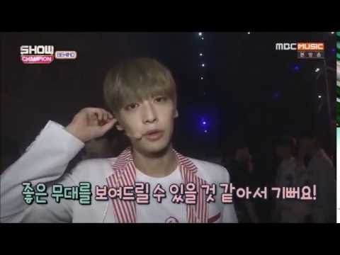 [ENG SUB] 160809 SNUPER @ ShowChamp backstage