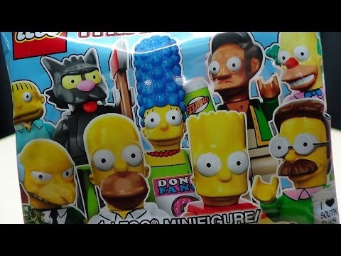 LEGO SIMPSONS BLIND BAGS: EmGo Builds Stuff