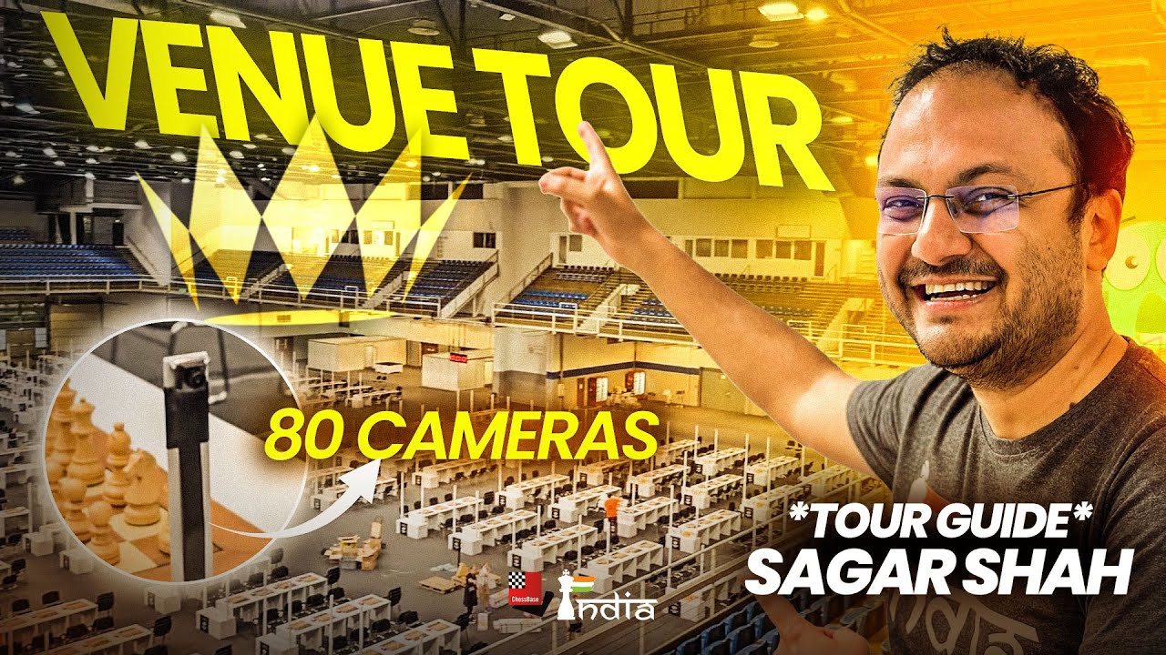 The beautiful venue for the Chess Olympiad 2024 - Budapest, Hungary