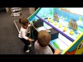 Cohen And Molly At Chuck E Cheese