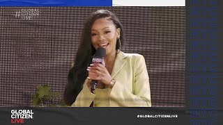 Bonang Matheba on Global Hunger | Global Citizen Live