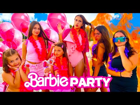 PARTY di BARBIE nella VITA REALE •Amici Vs Nemici•