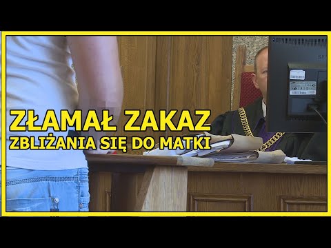 LUBIN. Zniszczył auto i drzwi do mieszkania swojej matki