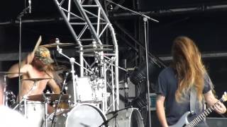 Obituary - Visions In My Head &amp; Violence (New songs) at Bloodstock, 10th August 2014