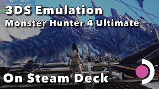 Steam Deck: Monster Hunter 4 Ultimate (4k; Off Screen; Direct Feed Audio)