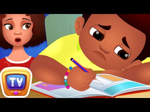 Chika and His Homework - ChuChuTV Storytime Good Habits Bedtime Stories for Kids