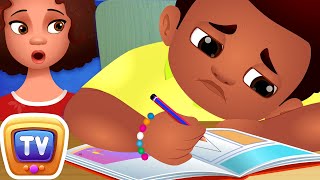 Chika and His Homework - ChuChuTV Storytime Good Habits Bedtime Stories for Kids